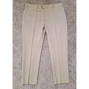 Peter Millar Collection Pant Mens 36x29 Khaki Golf Office Stretch Cotton